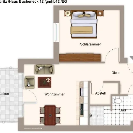 Haus Bucheneck App 12 - Bernstein